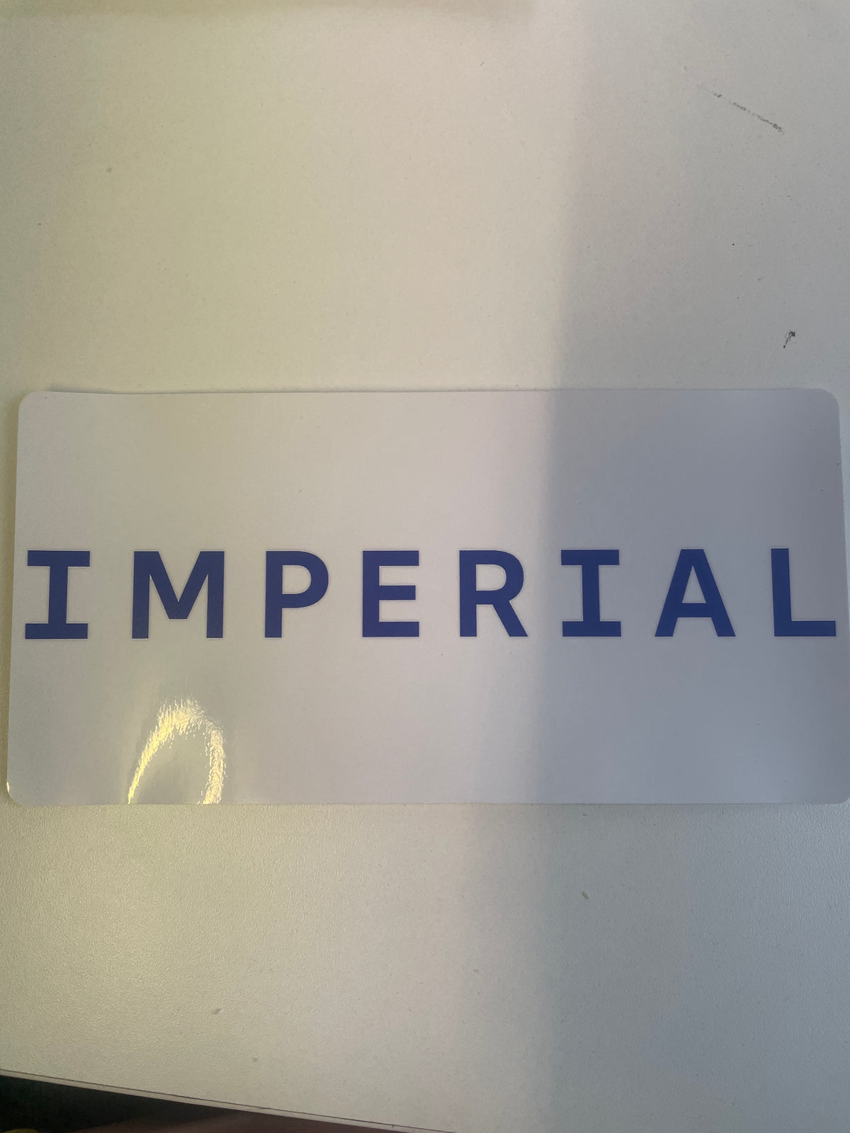 Imperial Bumper Sticker