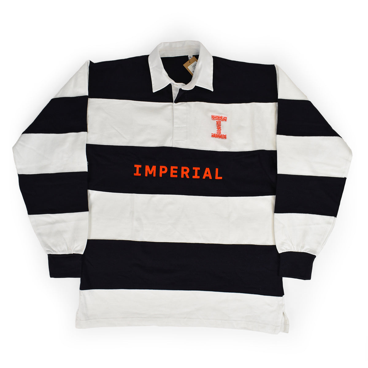 New Logo Striped Rugby Shirt
