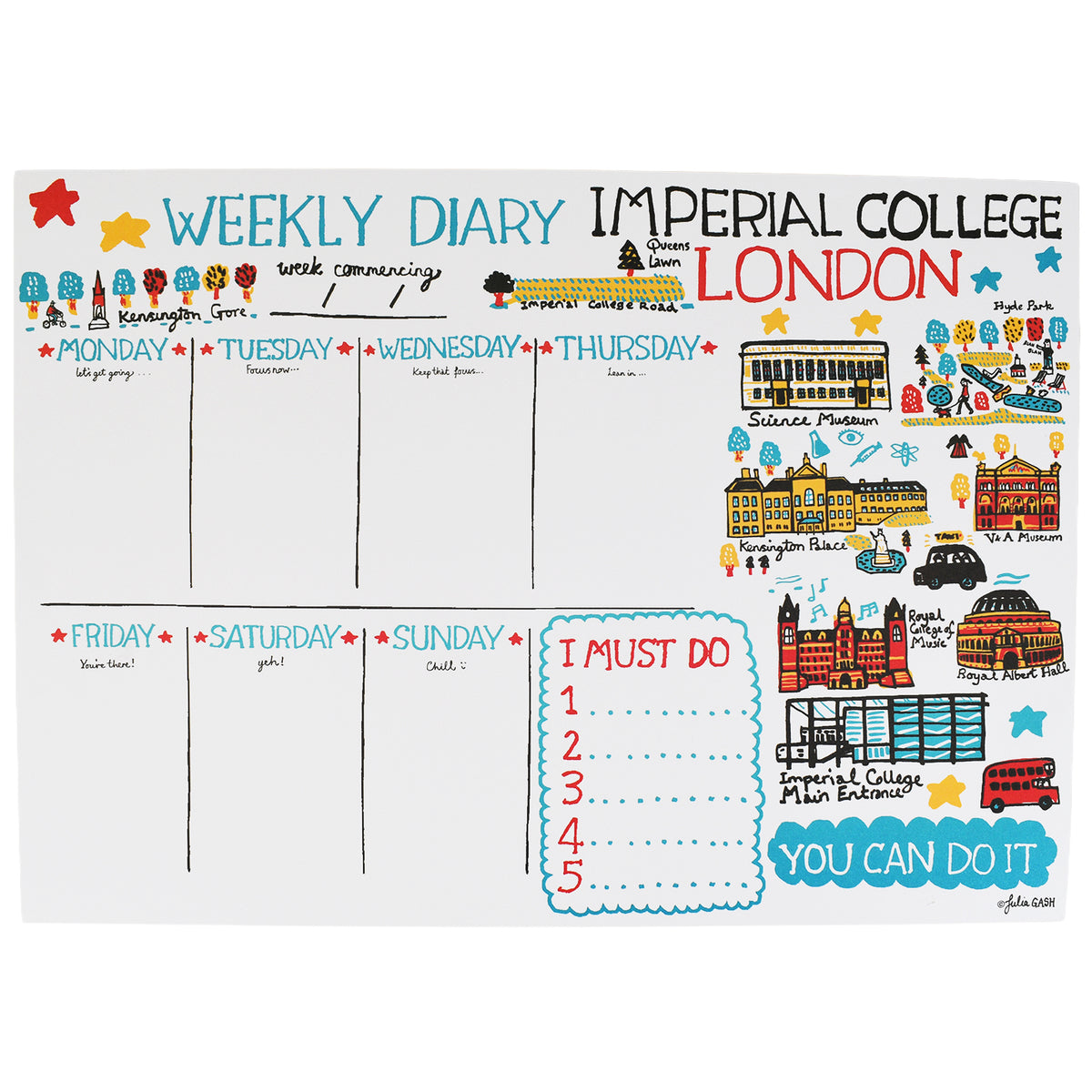 Julia Gash Desk Planner