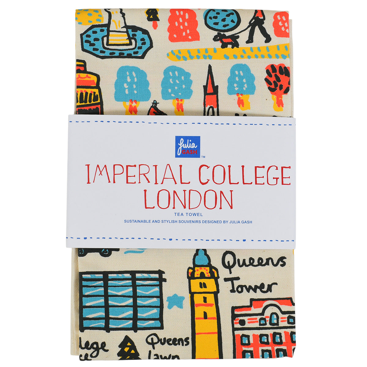 Julia Gash Tea Towel 8oz Natural